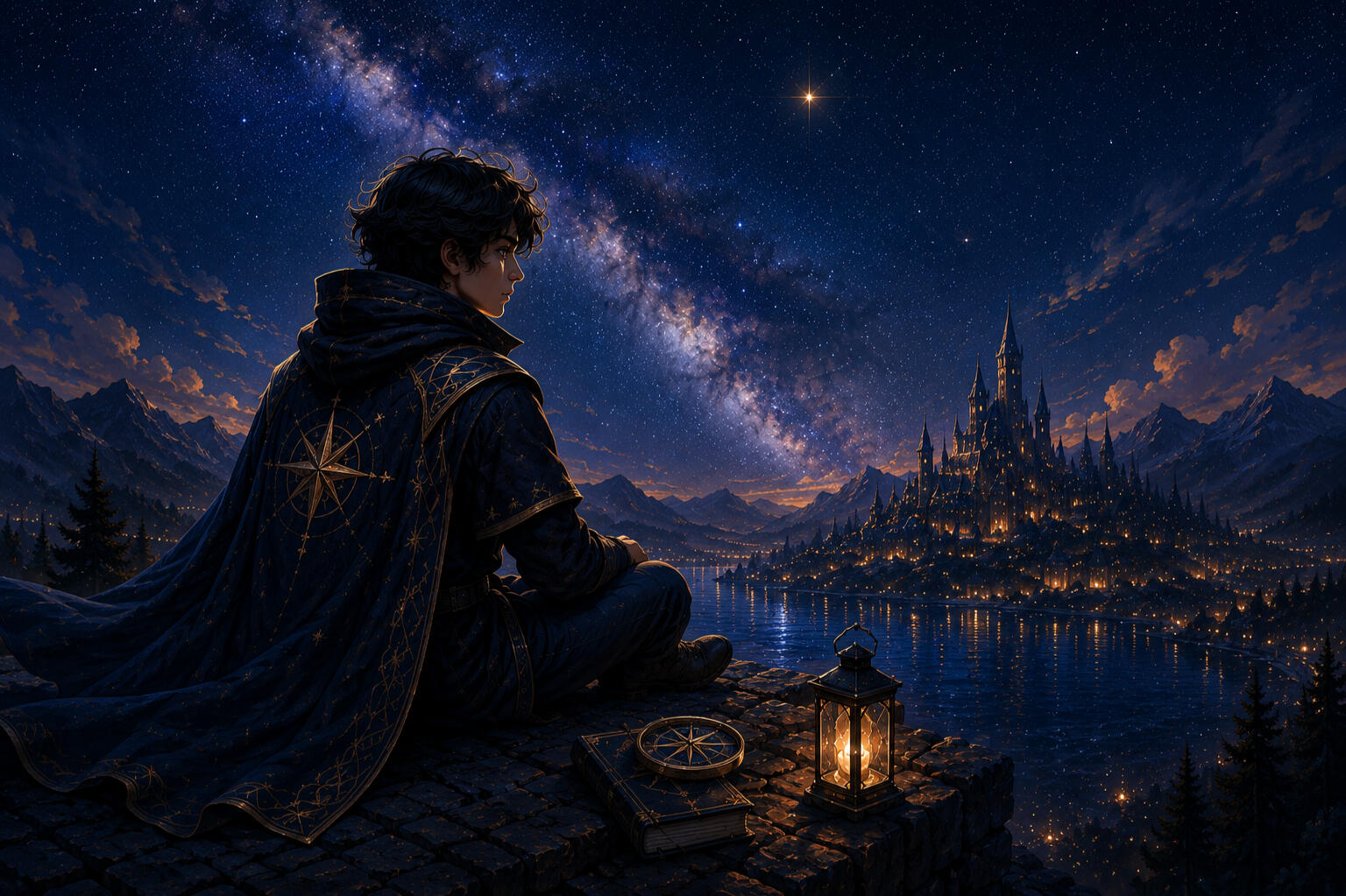 The Navigator, the storyteller and guide of the Himelis universe